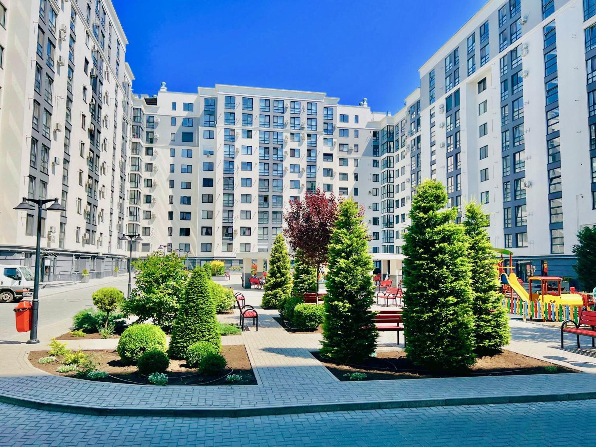 Apartament Confort Chişinǎu Buitenkant foto